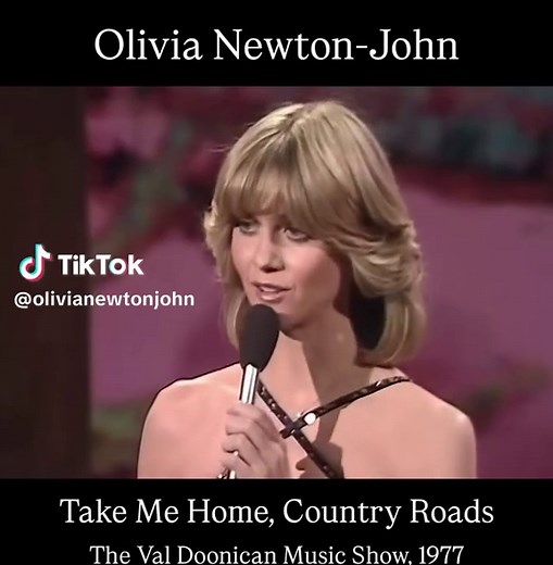 Olivia Newton-John Take Me Home Country Roads 1977 Live