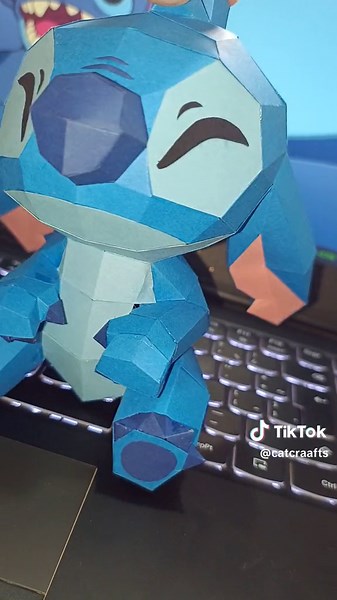 DIY Stitch Papercraft Kit - Fun and Easy Craft Project