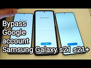 how to remove Google account Samsung GALAXY s21 s21+ ( new 2023 )