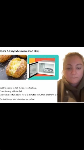 Cath Allard | Chef & Food Expert for Online PTs on Instagram: "Disclaimer before you all come for me.. DO NOT put tin foil in the microwave I’ll repeat DO NOT put tin foil in the microwave It will NOT go well Now obviously this was a simple error and one that was fixed straight away But it is another example as to why asking AI to write recipes isn’t a great idea Info can be wrong Over complicated And in this instance… downright dangerous Instead, if you want to give out recipe ideas Then either