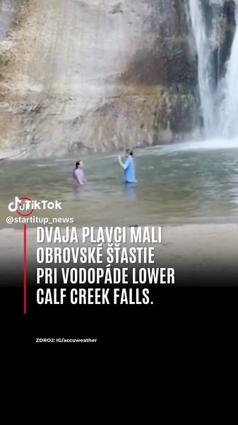 Bezpečnosť pri vodopáde Lower Calf Creek Falls v Utahu