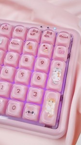 MechLands X Maorbeng X100 PRO Membrane Gaming Keyboard with Number Pad, RGB Backlits, Wireless Computer Keyboard with 5000mAh Battery, BT/2.4G/USB-C Wired, 96% Layout for Windows/Mac/PC (Pink)