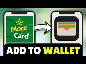 How To Add Morrisons More Card To Apple Wallet (2026) - Full Guide
