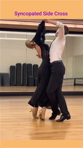 [Waltz] Syncopated Side Cross. Telemark. Promenade Pivot. Hover Corte.