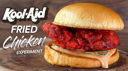 Trying Kool-Aid fried Chicken