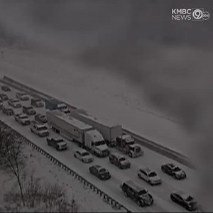 405K views · 2K reactions | TIME-LAPSE: Believe it or not, this is before the roads got REALLY BAD. In case you're still thinking of driving today, here's a time-lapse of cars sliding and getting stuck on I-35, and a safety vehicle saving the day for numerous drivers. | KMBC 9 | Facebook