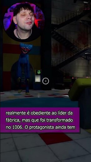 Verdadeira IDENTIDADE do Experimento 1006 em Poppy Playtime 3 vai te surpreender! Teoria #shorts