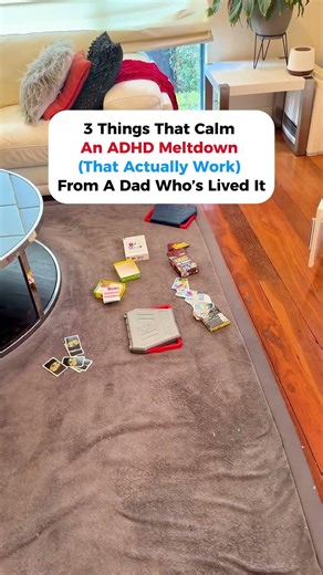 3 Things That Calm an ADHD Meltdown From a Dad Who's Lived It #ADHD #ADHDparenting #shorts