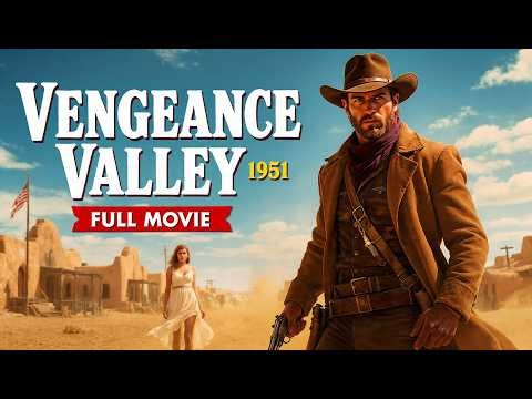 Vengeance Valley (1951) | Full Movie | Burt Lancaster Western Classic Public Domain Movies