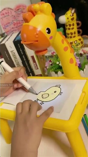 🔥Giraffe Projection Drawing Table 🦒 Kids Projection Drawing Table #3444 ‪@sovorsgadget‬