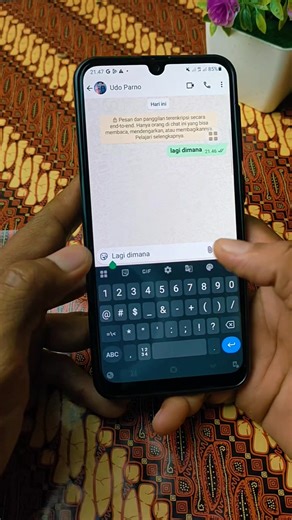 4.1K views · 14K reactions | 5 kode tersembunyi di WhatsApp yang di rahasiakan banyak orang #tutorial #tipsandroid #tipsdantrik #whatsapp | Udo Parno | Facebook