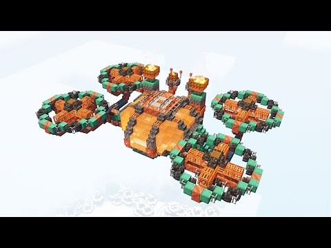 How to build Steampunk Drone - Minecraft tutorial
