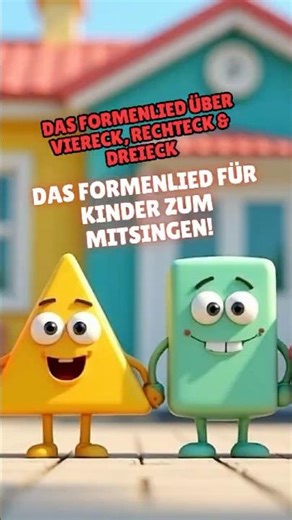 Das Formen-Lied | Kinderlied über Kreis, Viereck, Rechteck & Dreieck | Kinderlied zum Mitsingen
