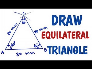 How to construct equilateral triangle.