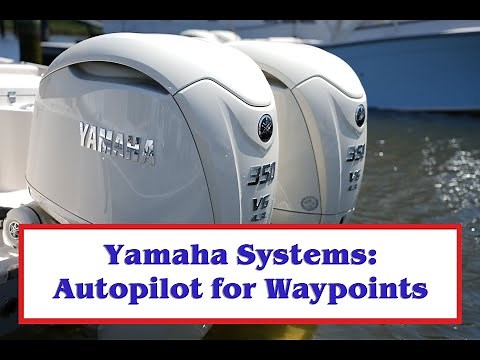 How to Use Yamaha Autopilot to go to Waypoints