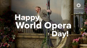 Happy World Opera Day! 🎉 Here’s to everyone keeping this art form vibrant and passionate, on stage and behind the scenes! Opera unites us across time zones and languages. Today on OperaVision, Mozart woke us up in South Korea this morning, and Donizetti will charm us tonight from the UK. Tune in! Find all details on www.operavision.eu | OperaVision