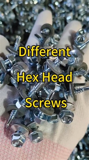 Gaby Zhao on Instagram: "Different types of hex head self drilling/tapping. WhatsApp/WeChat: +8615533314791 wa.me/8615533314791 #sds #selfdrillingscrew #sekruproofing #roofingscrew #screw"