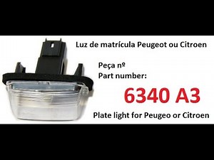 License plate light replacement instructions