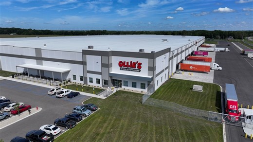 Princeton, Illinois is home to Ollie's newest distribution center