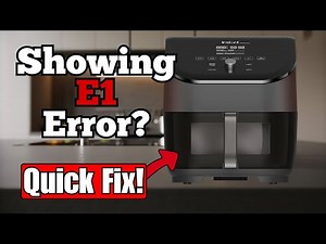 Instant Pot Vortex Showing E1 Error? Fix It Fast