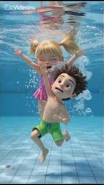 Watch Finn Overcome His Water Fear in Seconds #inspiration #swimming #cartoon