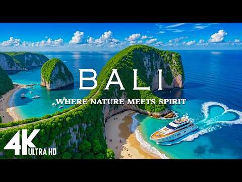 [4K] BALI 🇮🇩 – Where Nature Meets Spirit ☀️ | Scenic Relaxation & Deep House Chill