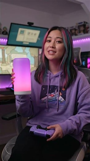 Transform Your Gaming Setup: Aura Smart Table Lamp in Action