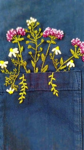 beautiful hand made embroidery design#like #embroidery #subscribe #share