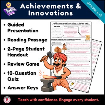 Achievements and Innovations of Ancient India | Art, Mathematics & Roads