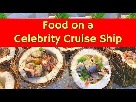 Food on a Cruise Ship | Everything on the Buffet | Celebrity Summit Meals