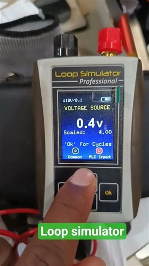 loop simulator using for vfd simulation analog input and output