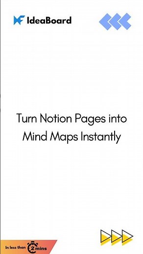 Turn Notion Pages into Mind Maps Instantly
