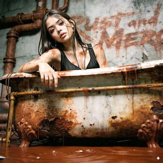 "Rust and Mercy" Shorts Music Video #shorts #industrial #AlternativeRock #DarkMusic #aimusic