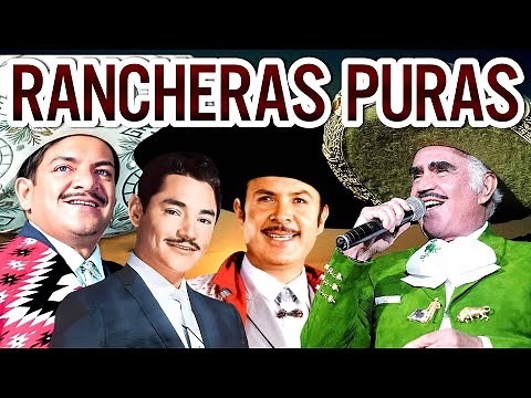 VICENTE FERNANDEZ, JAVIER SOLIS, JOSE ALFREDO JIMENEZ, CORNELIO REYNA Y MAS - RANCHERAS MEXICANAS