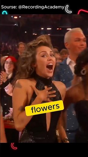 MILEY CYRUS Wins Best Pop Solo Per. For "FLOWERS" 2024 GRAMMYs #grammys #2024 #trending #mileycyrus