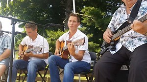 3.1K views · 213 reactions | The Benton Ohio block party was tonight. To start the evening off, here are the Troyer twins, Jonathan and Jeremy, performing "Look Down that Lonesome Road". The only time I've ever heard this song before was on one of the best ever TV shows, The Andy Griffith Show. | AmishLeben | Facebook