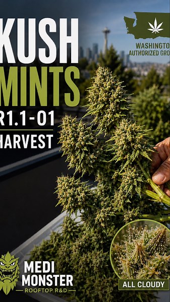 Kush Mints Harvest ✂️ Did I Pick the Perfect Time?