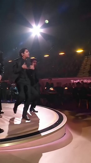 Engaging Dance Performance by BTS Members on Stage