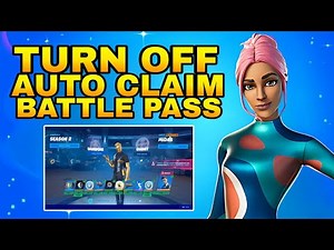 How to Turn Off Auto Claim Fortnite Battle Pass (2025 NEW)