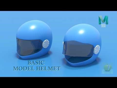 Autodesk Maya: - Create Helmet Basic Model