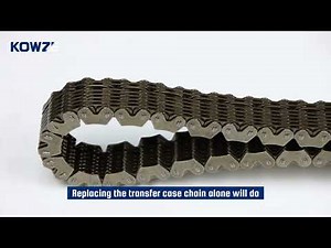 What causes the transfer case to make strange noises?