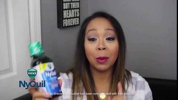 Vicks NyQuil, Nighttime Relief of Cough, Cold & Flu Relief, Sore Throat, Fever, & Congestion Relief, Cherry Flavor, Twin Pack, 12 FL OZ