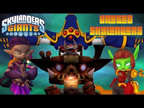 Skylanders Giants Alpha - Unused/Early Skylanders Showcase