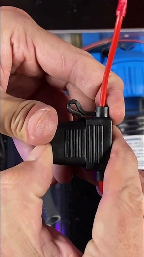DIY Workshop: Watch How to Connect Power Cables and Install Fuses! #shorts