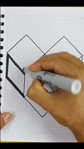 Dibuja un Corazón en 3D de Forma Fácil