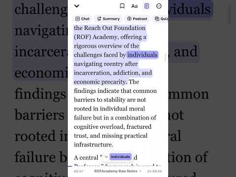 W2.01 ROFAcademy Raw Notes