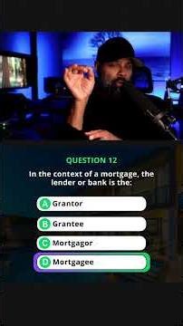 Real Estate Exam Question of The Day (Day 12)