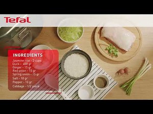 Smooth Duck Congee Recipe by Tefal Rice Master IH Rice Cooker RK818A