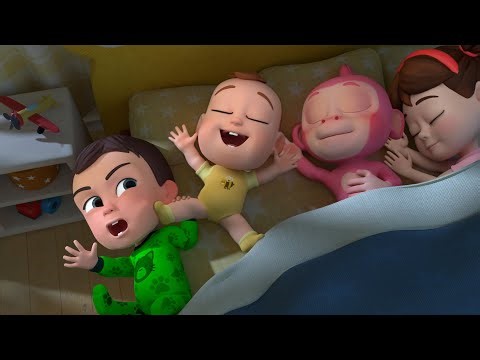 Bedtime Fun | Ten in the Bed Song | Sleepy Baby Nursery Rhymes & Kids Songs