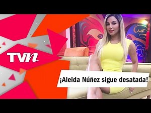 Aleida Núñez’s sheer dress reveals her entire thong